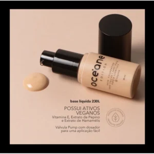 Base Skin Foundation Oceane: Base Líquida Vegana Semi Matte