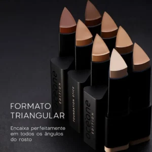 Base em Bastão Océane Foundation Stick 8g com Ácido Hialurônico