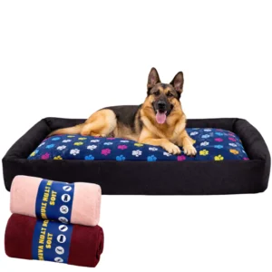 Cama Pet Anatômica com Manta – Conforto e Proteção