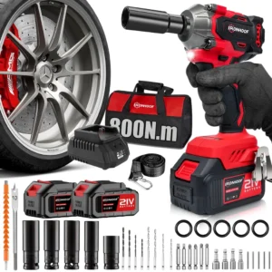 Chave de Impacto 520Nm e 800Nm Brushless 21V