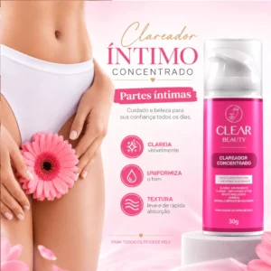Clareador de Virilha e Axila Clear Beauty Original 30ml