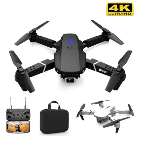 Drone com Câmera Wi-Fi 4 Canais e Alcance de 100M