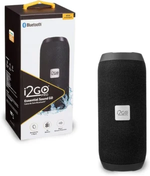I2GO Essential Sound Go 10W: Caixa de Som Bluetooth Resistente à Água