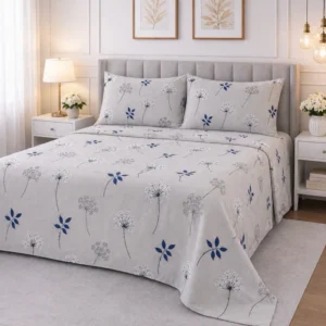 Jogo de Cama Queen 500 Fios Percal com 2 Fronhas