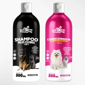 Kit Shampoo e Condicionador Dog Way 500ml para Pets
