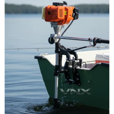Motor de Popa para Barco 2 Tempos Leve e Compacto