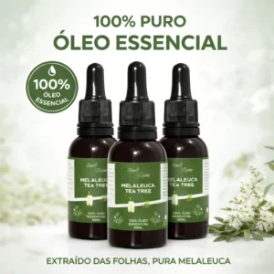 Óleo Essencial de Melaleuca 100% Puro 30ml