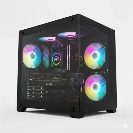 PC Gamer AGX RTX 5060 8GB Ryzen 7 16GB SSD