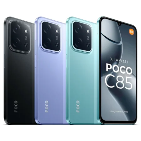 POCO C85 256GB 8GB RAM 6000mAh e Tela 120Hz