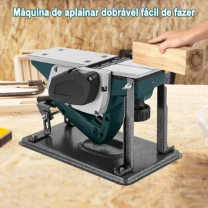 Plaina Elétrica Manual 1500W 2 Lâminas Dobevi