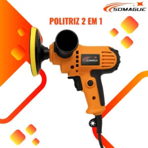 Politriz Elétrica Automotiva 1000W Somague Dow-6625 2 em 1