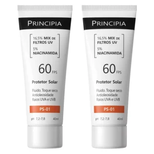 Principia Kit Duo Protetor Solar Facial PS-01 FPS 60