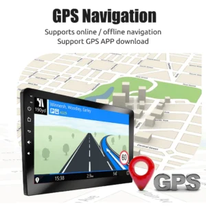 Rádio Android 14 9 Polegadas CarPlay e Android Auto
