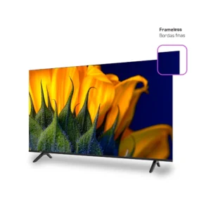 Smart TV QLED 55 Polegadas 4K Wi-Fi Bluetooth HQ