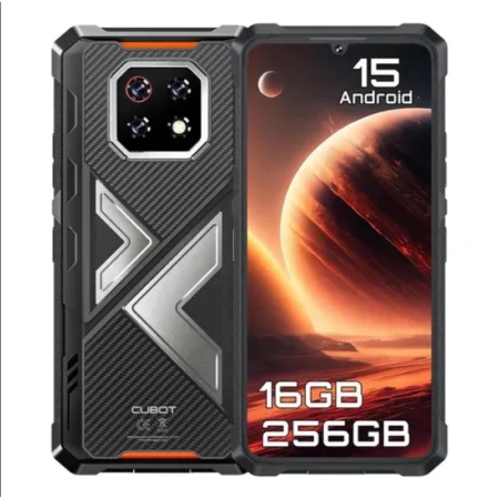 Smartphone 256GB 6GB RAM Android 15 Tela 120Hz 10200mAh