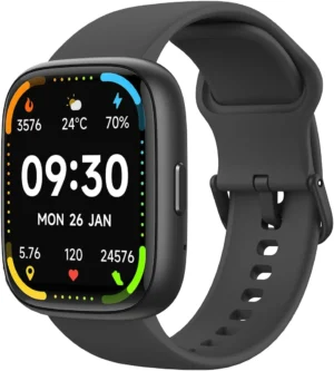 Smartwatch Bettdow com Alexa, IP68 e 100+ Modos Esportivos