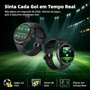 Smartwatch GPS BETTDOW AMOLED com 100 Modos Esportivos