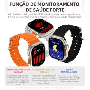 Smartwatch S20 Ultra Max AMOLED 2.02" GPS NFC 120 Modos
