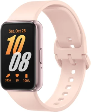 Smartwatch Samsung Galaxy Fit3 Rosé: AMOLED e 50 m