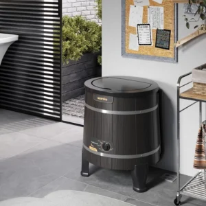 Tanquinho de Lavar Roupa 5kg Wanke Preto 220V Compacto