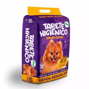 Tapete Higiênico para Cachorro 60x60 cm com 30 Unidades